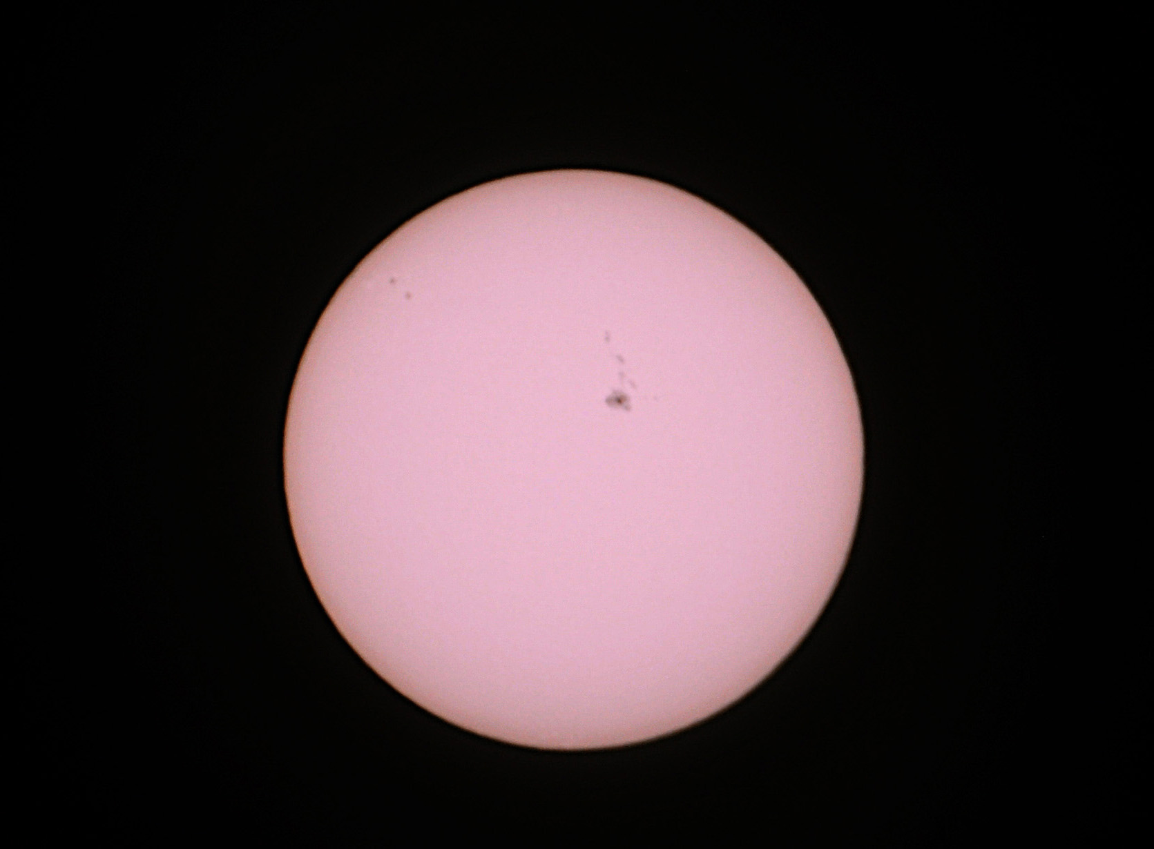 Macchia solare AR1476   10 maggio 2012 17:40